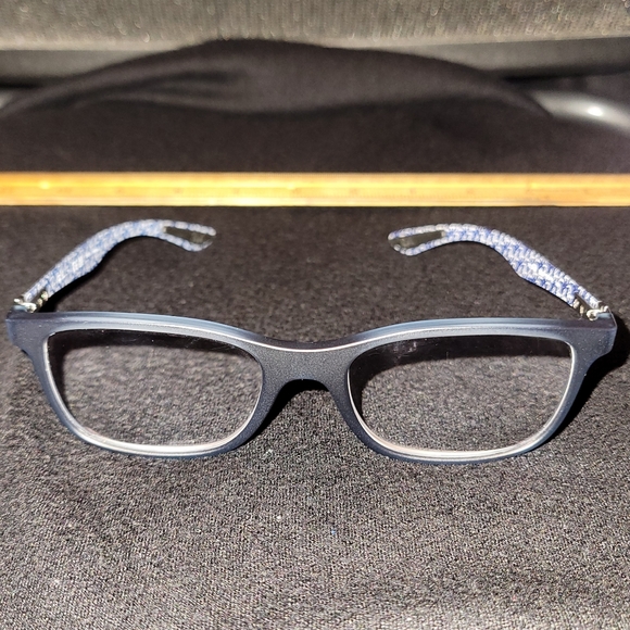 Ray-Ban Eyeglasses Frames - RB8903 5262 Matte Blue Dark Carbon Fiber - 53-18-145 - Picture 3 of 9